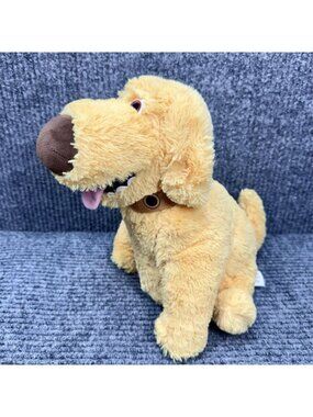 Disney Parks Pixar Up Doug Dog Plush Hong Kong Resort Stuffed Toy Tongue Out